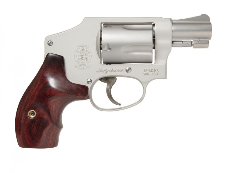 Smith & Wesson 642 LadySmith Wood Grip .38 Special 1.88″ 5Rd Silver