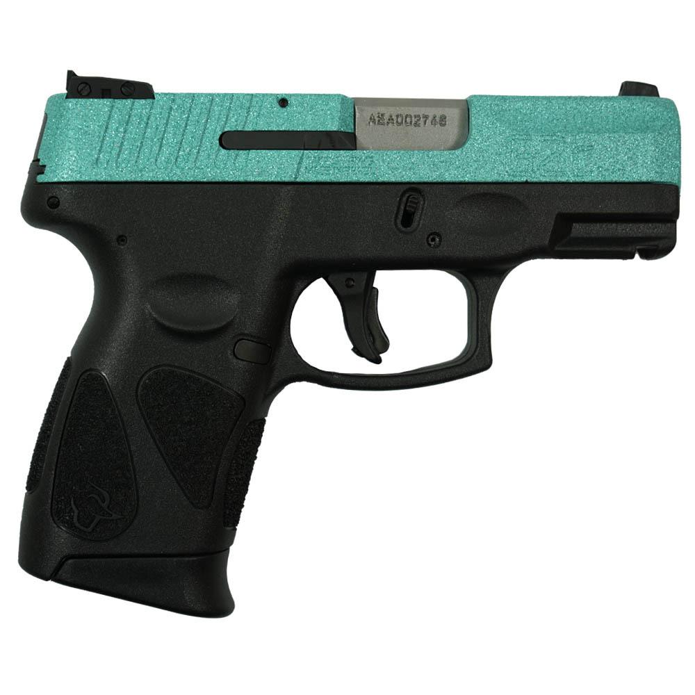 Taurus G2C 9mm Robin’s Egg Blue Glitter 3.2" 12-Round