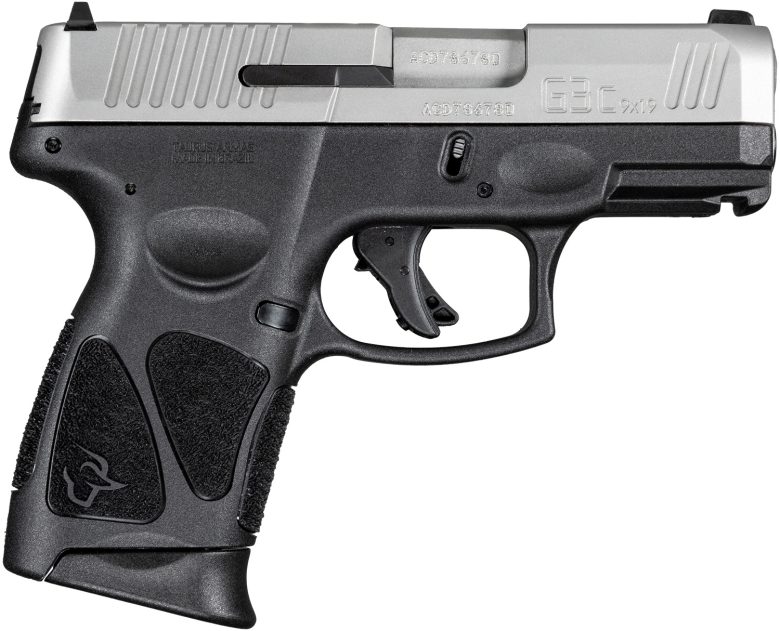 Taurus G3C Black & Stainless 9mm 12 Round Pistol