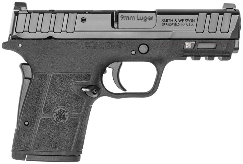 Smith & Wesson 13733 Equalizer  Micro-Compact 9mm Luger 10+1 3.68" Black Armornite Steel Barrel, Optic Ready/Serrated Slide, Black Polymer Frame w/Picatinny Rail, Black Textured Polymer Grips