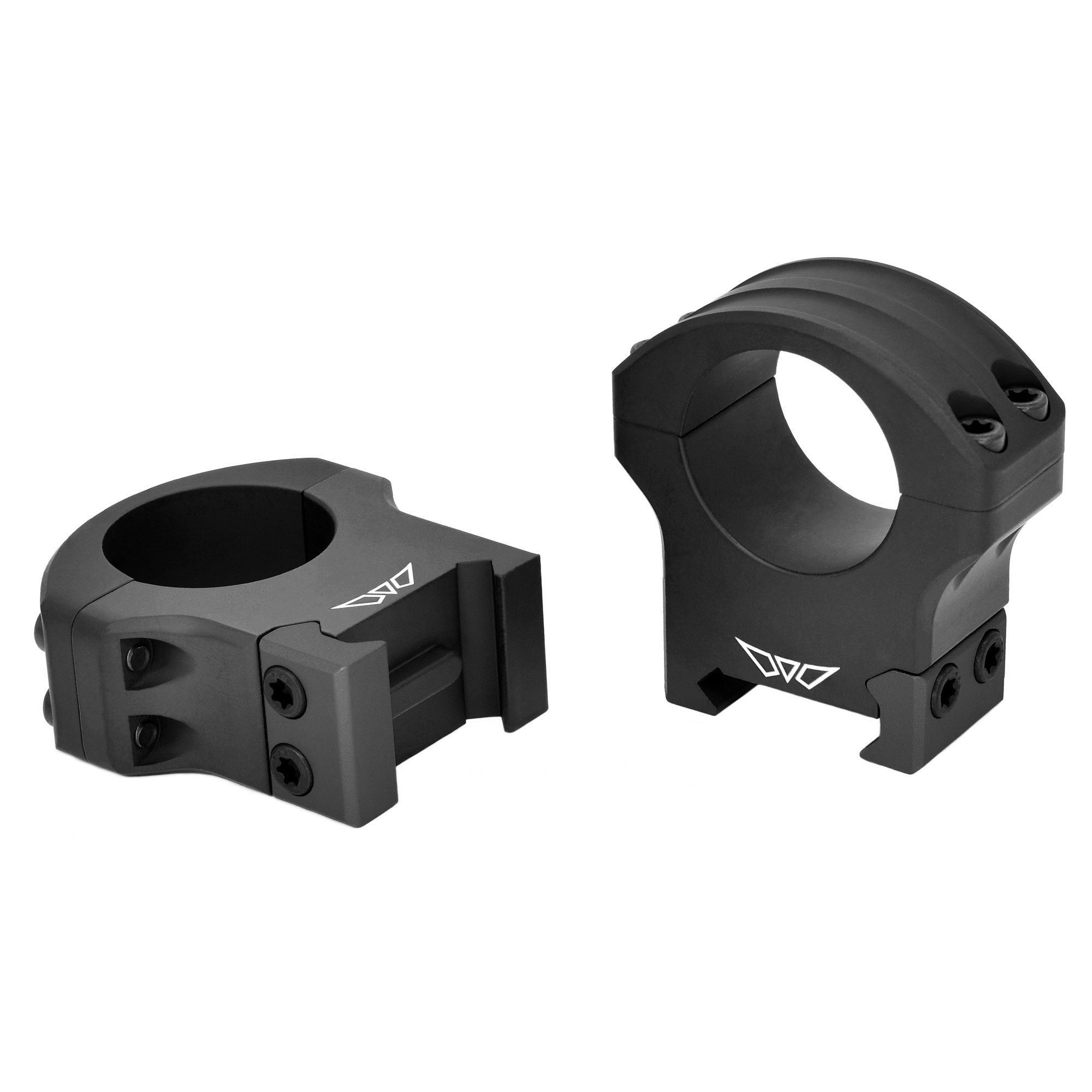 Warne HyperLite 1" High Scope Rings - MagnaFusion Alloy