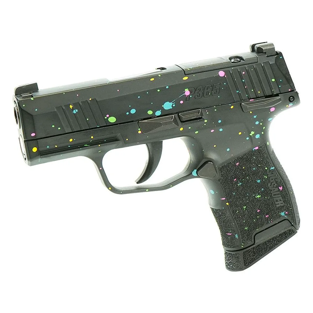 Sig Sauer P365 9mm Paint Splatter Optic Ready 3.1" 10rd MS