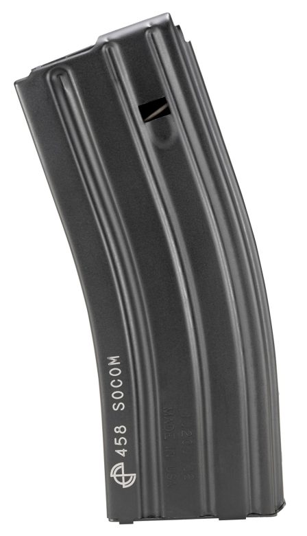 DuraMag 1058041175CPD SS 10rd 458 SOCOM for AR-15 Black w/ Black Follower Detachable