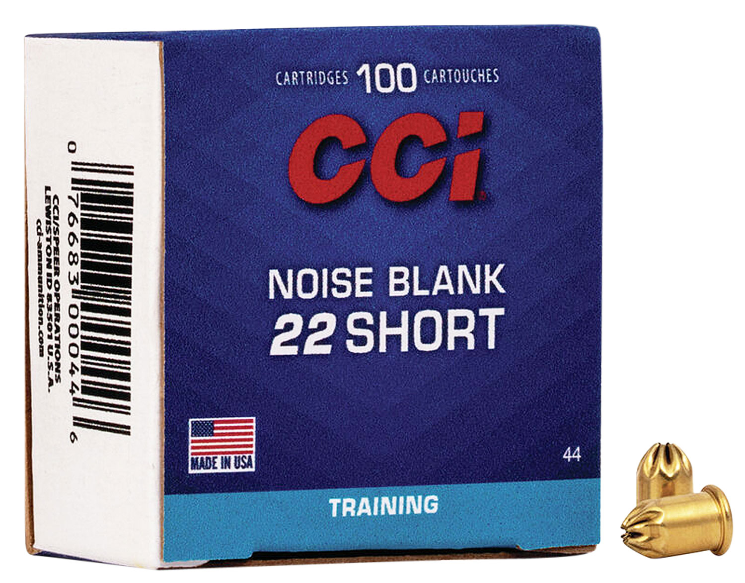 CCI .22 Short Noise Blanks 100rd