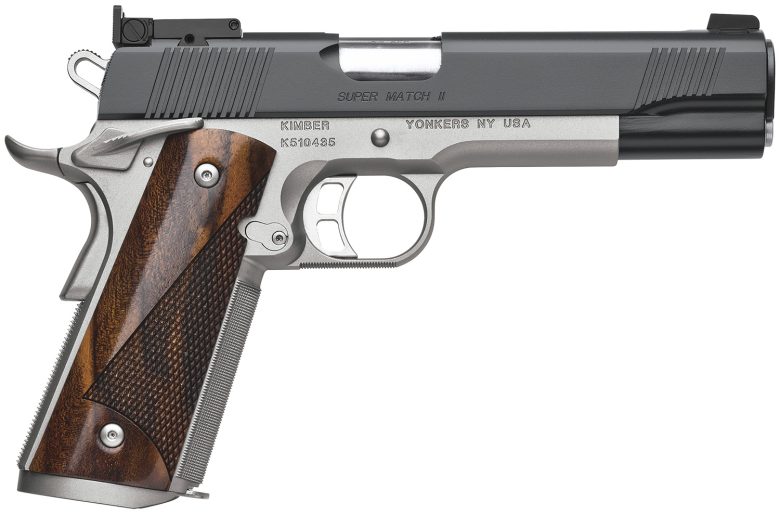 Kimber Super Match II .45 ACP 5" 8+1 Matte Black Walnut Grip