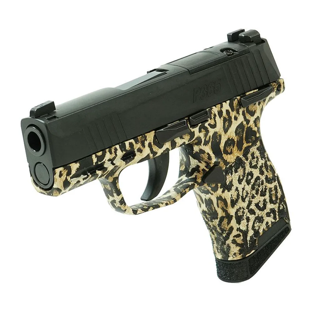 Sig Sauer P365 Leopard Print 9mm OR Handgun with Manual Safety