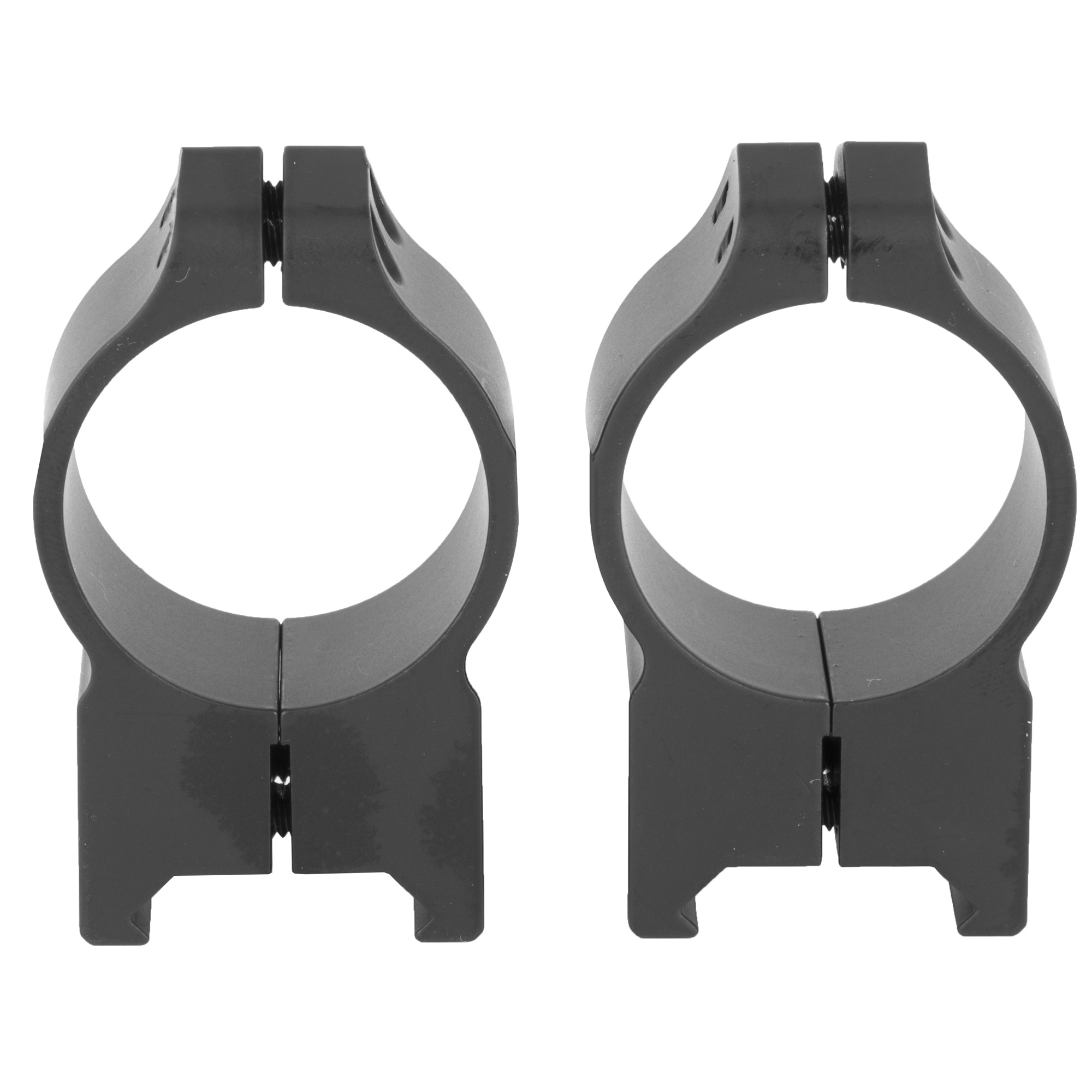 Warne Maxima 30mm High Steel Scope Ring Set, Matte