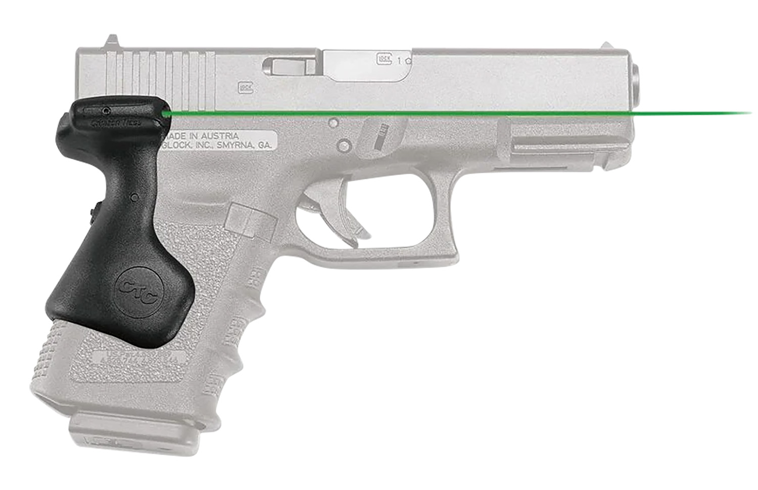 Crimson Trace Lasergrips for Glock Compact Gen3/4/5 - image 3 of 6