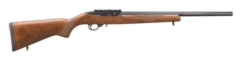 RUGER 10/22 LVT 22LR 20" WD/BLK TB