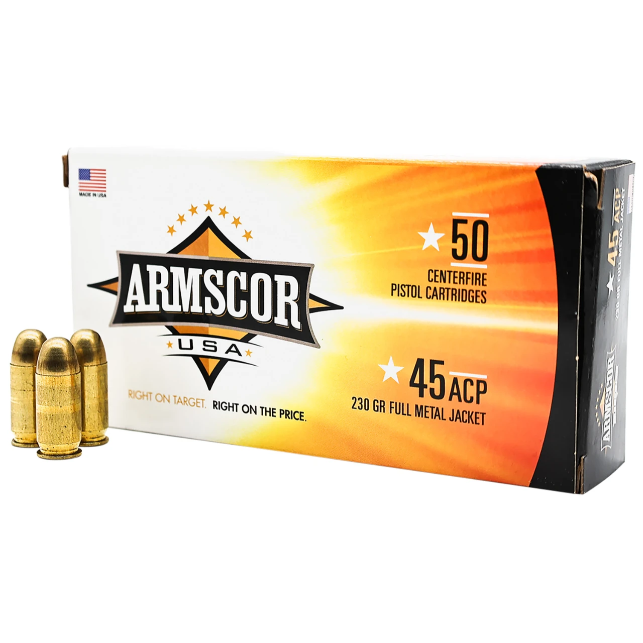 ARMSCOR 45ACP 230GR FMJ 50/1000