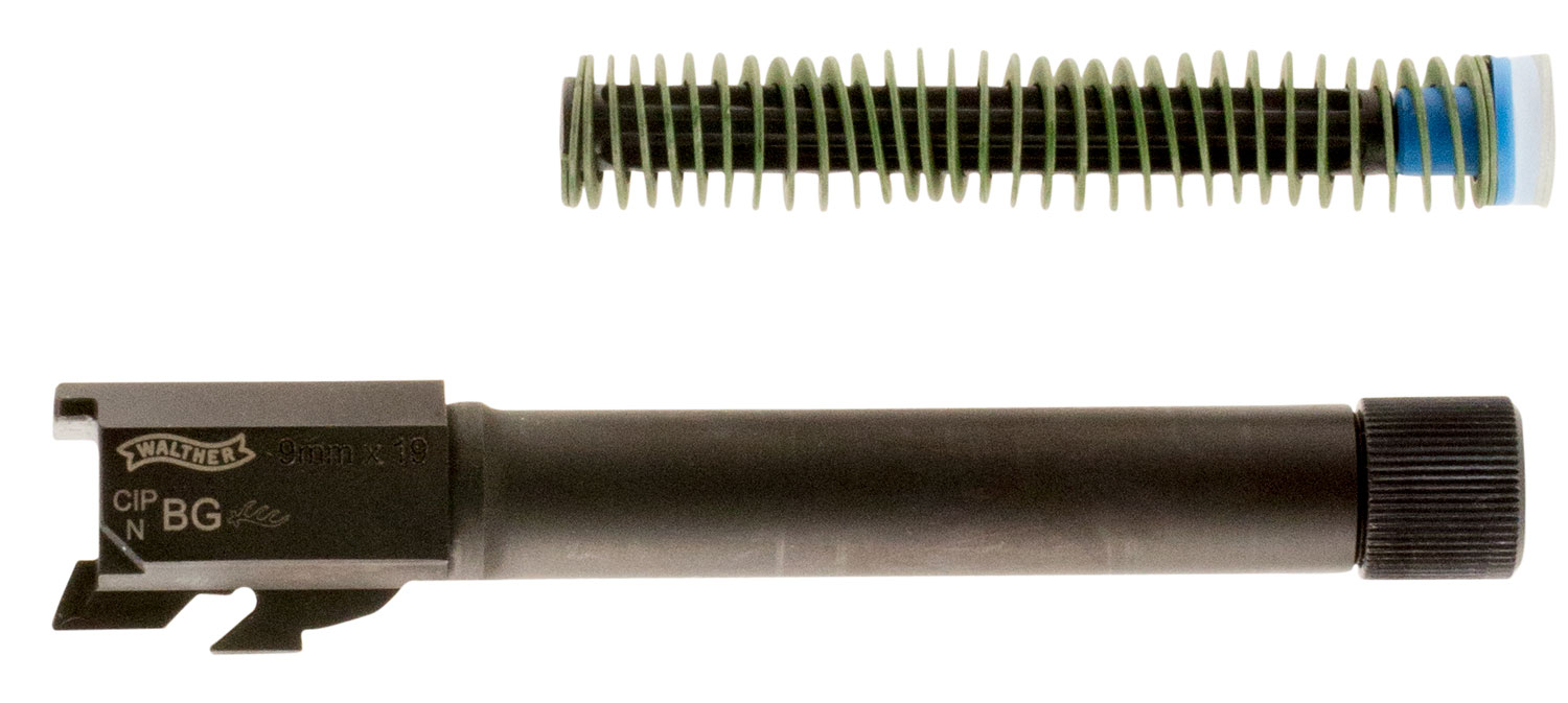 Walther PPQ Threaded Barrel 9mm 4.6" Black Steel