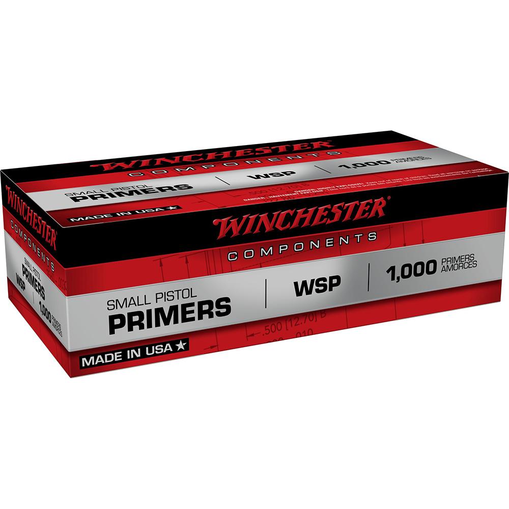 Winchester Small Pistol Primers - 1000 Count