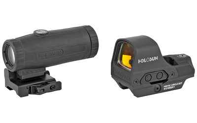 Holosun 510C+HM3X Open Reflex Red Dot Sight with HM3X Magnifier Combo