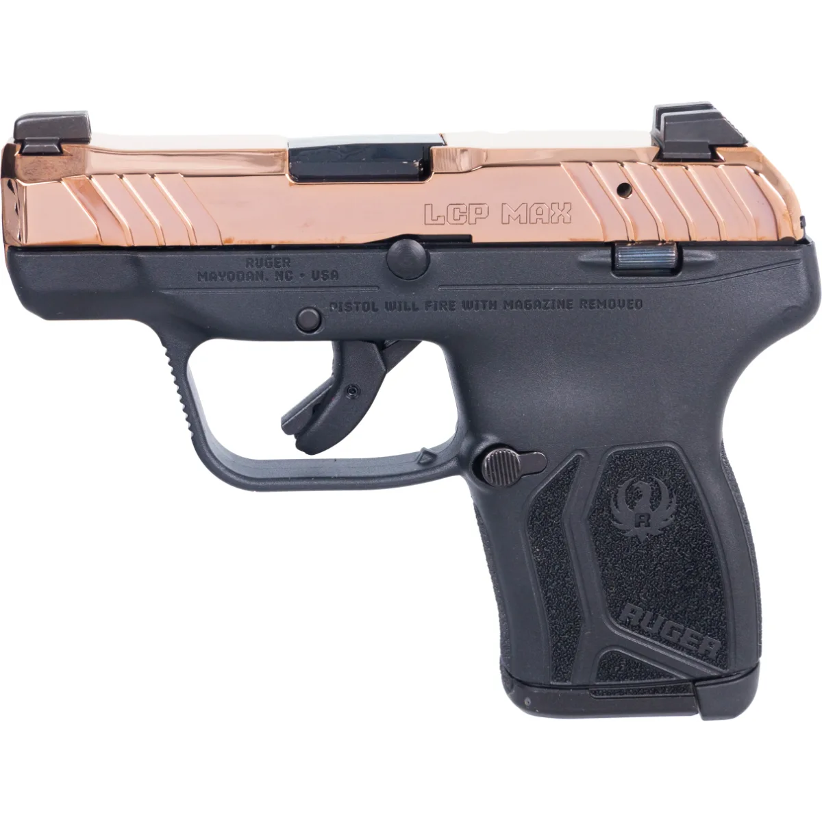 Ruger Lcp Max 380 Rose Gold PVD Pistol