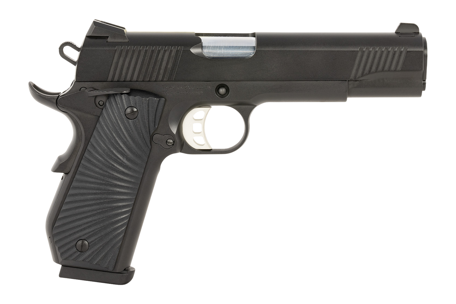 Tisas Arms 1911 Duty B45B Semi-Auto Pistol - 45 ACP, 5" Barrel, Black Cerakote - image 4 of 7