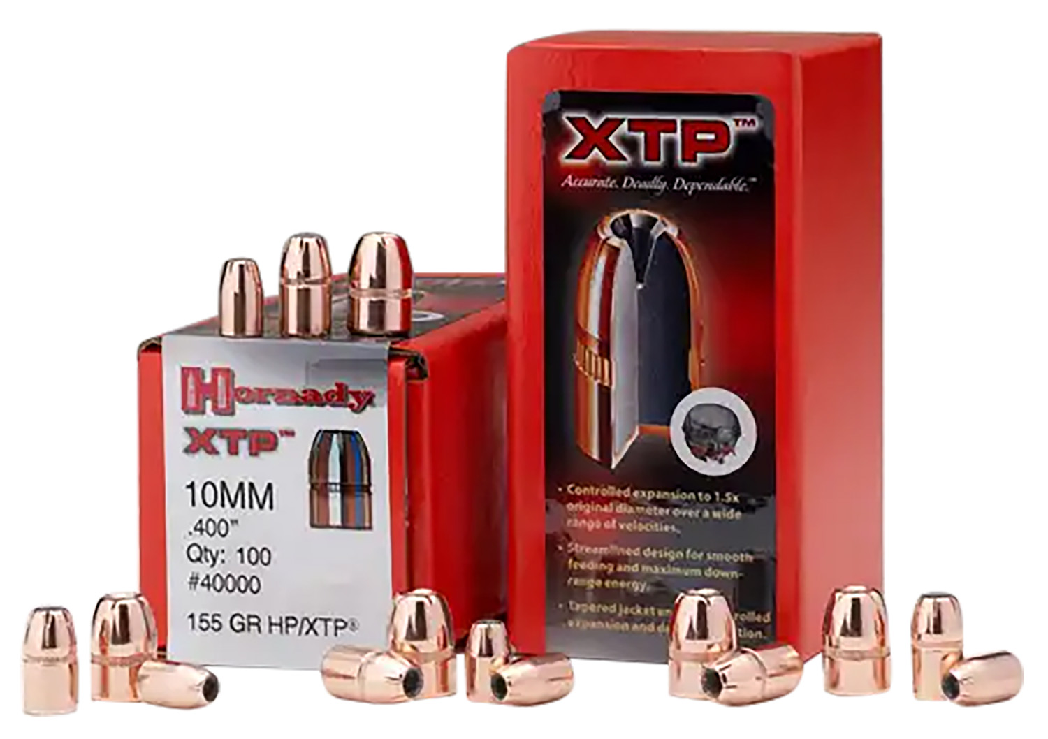 Hornady XTP .357 Caliber 158 Grain Hollow Point Bullets (100 Count) - image 3 of 5