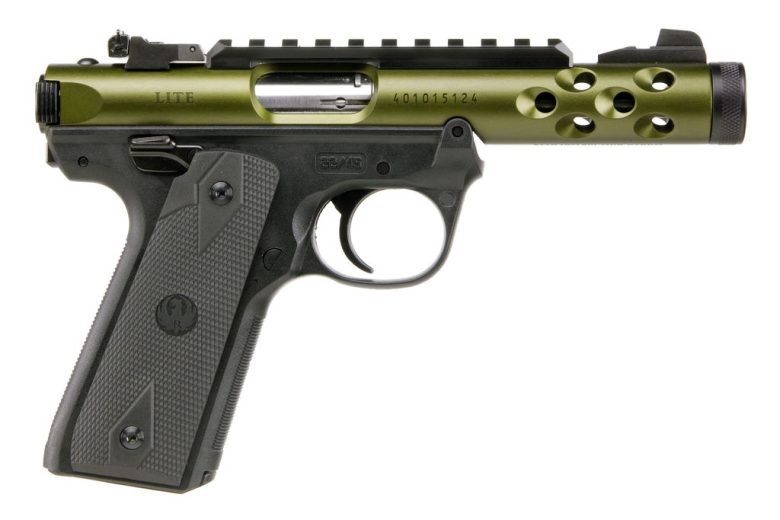 Ruger 2245 LT 22LR 4.4 Green Pistol