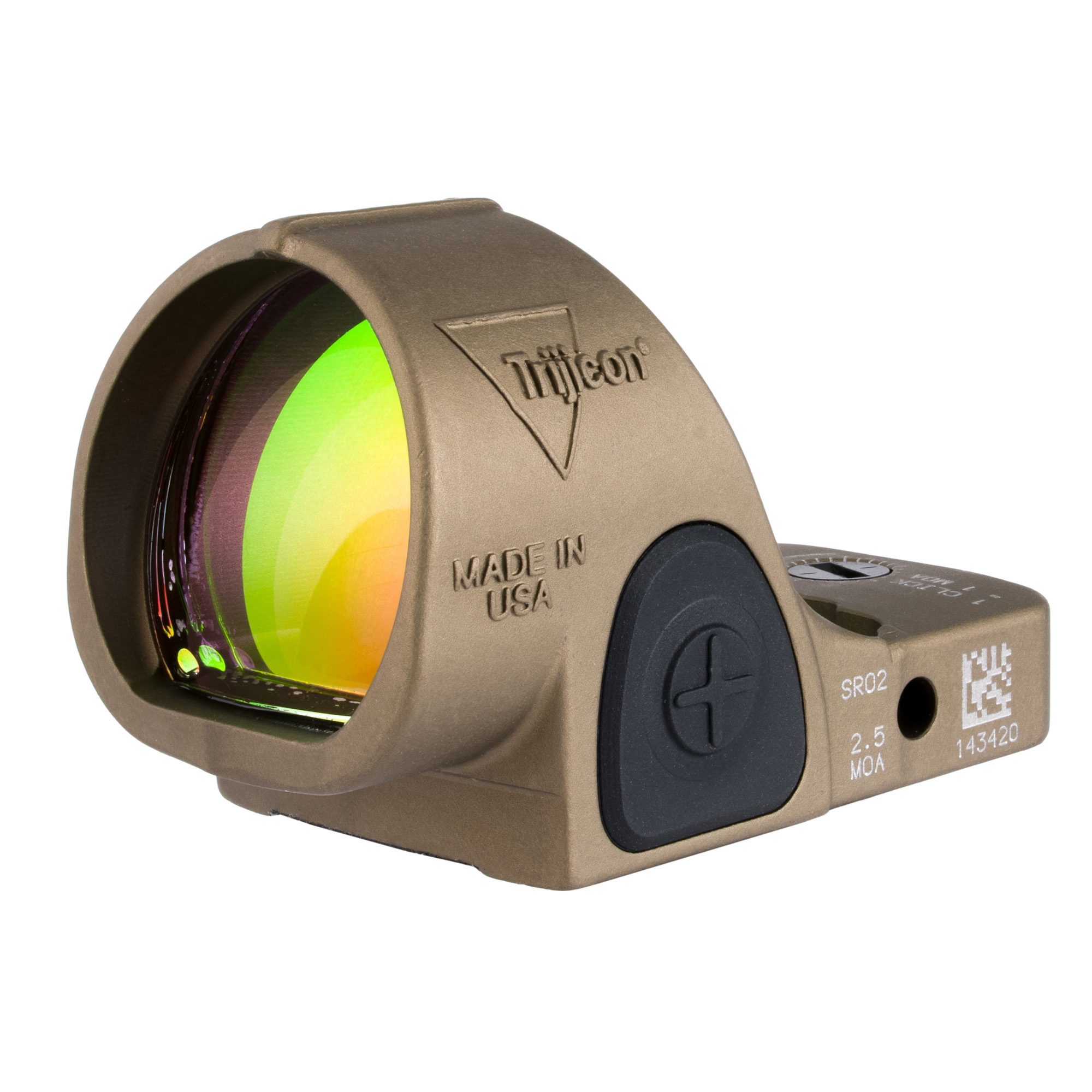 Trijicon SRO 1 MOA Red Dot Reflex Sight - Coyote Brown
