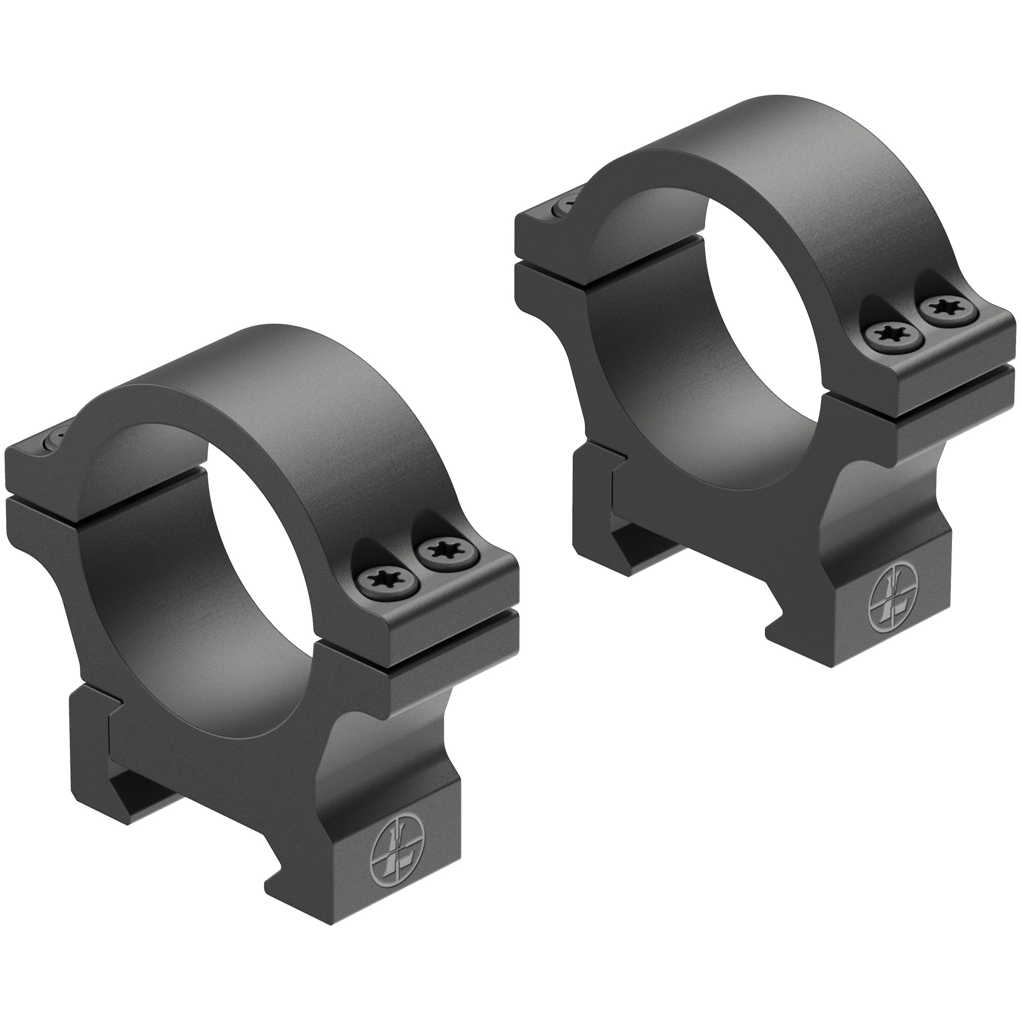 Leupold Open Range Cross-Slot Matte Black 30mm Low - image 2 of 8