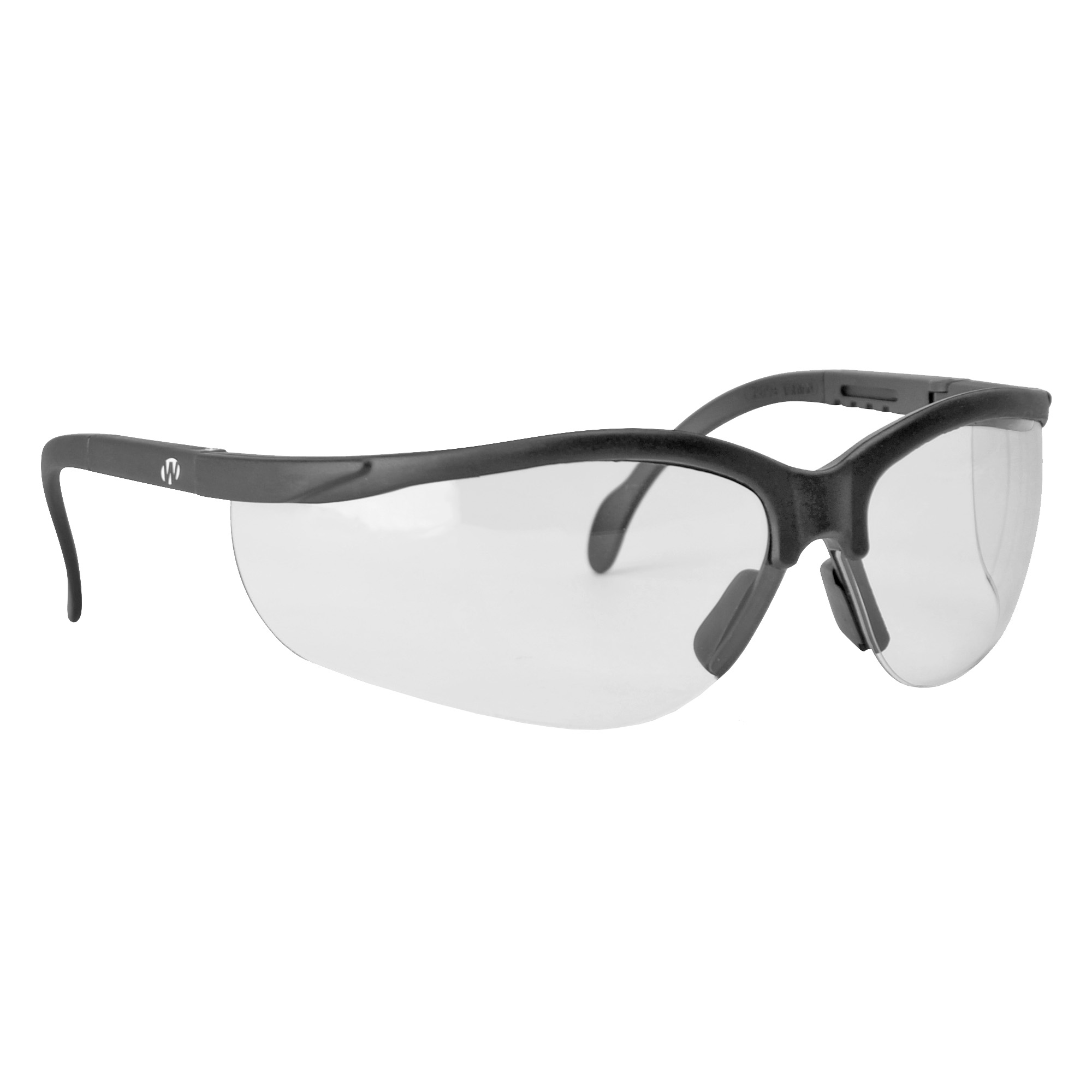 Walker's Sport Glasses Adult Clear Lens Black Frame
