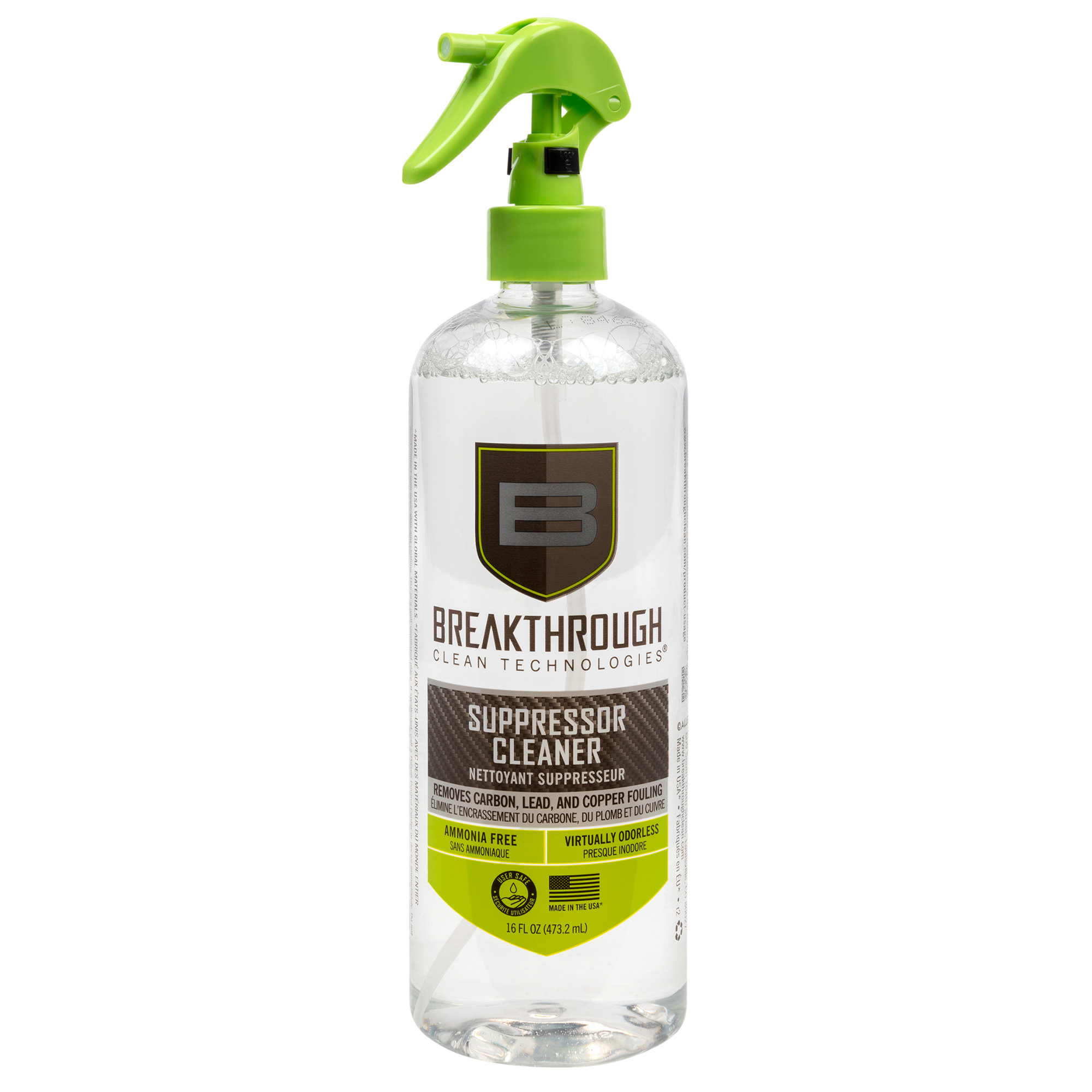 Breakthrough Clean Technologies Suppressor Cleaner - 16 oz Water-Based Solvent