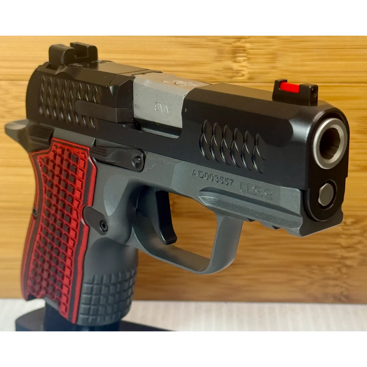 Kimber CDS9 9mm Red/Grey 3.64" Optic Ready Pistol 15+1