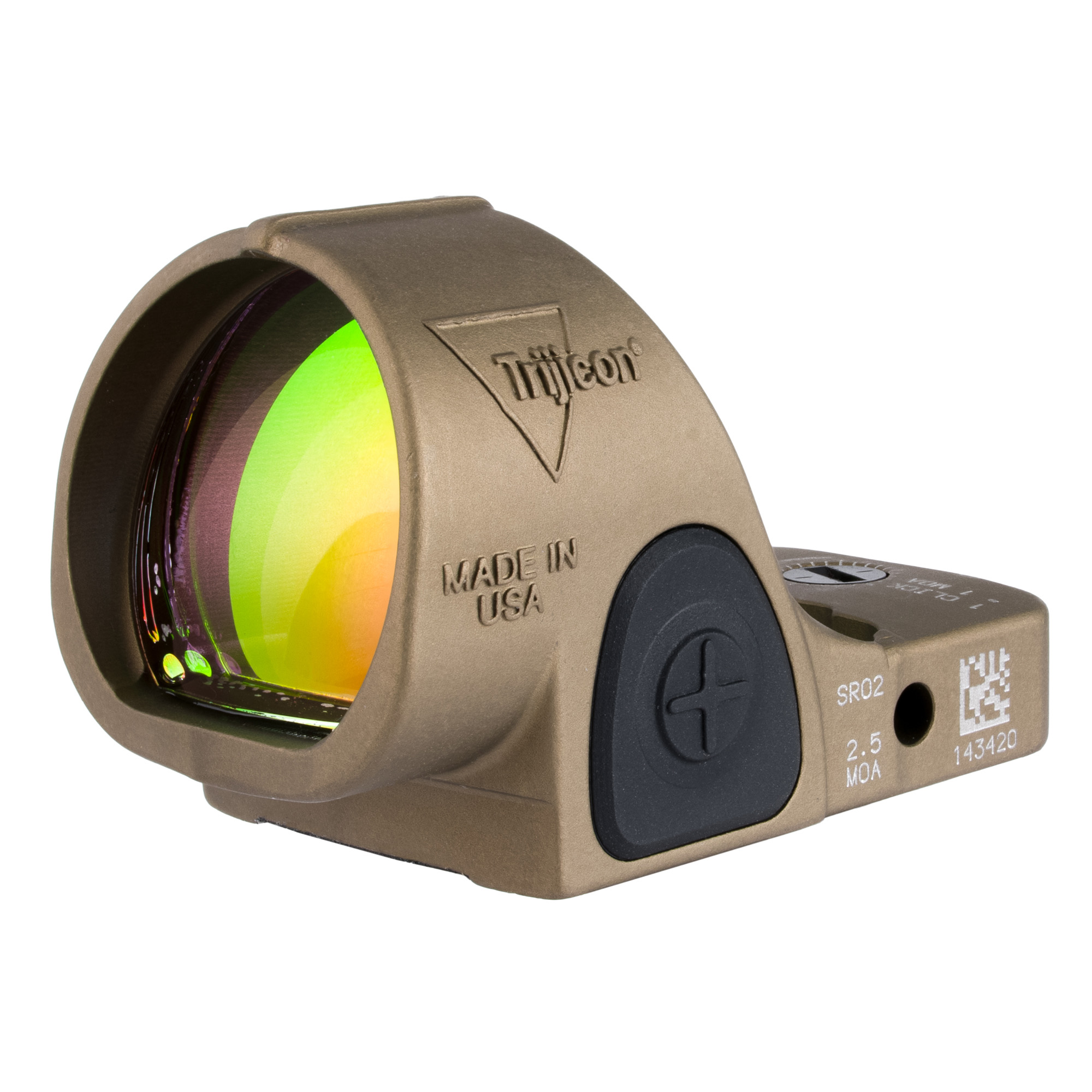 Trijicon SRO 5 MOA Red Dot Sight - Coyote Brown