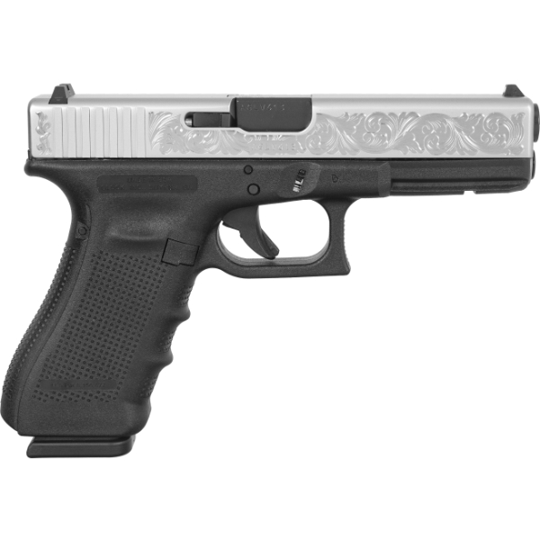 Glock 17G4 SS Engraved 9mm 17rd Talo Pistol