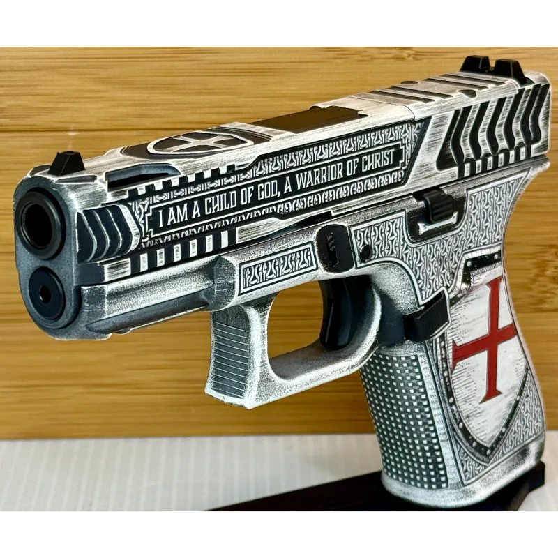Templar Glock 19 Gen5 9mm Distressed White 15 Round Pistol