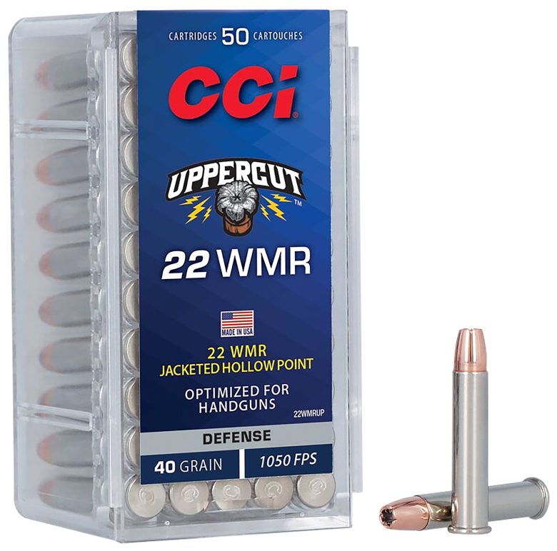 CCI Uppercut .22 WMR 40gr JHP 50rd