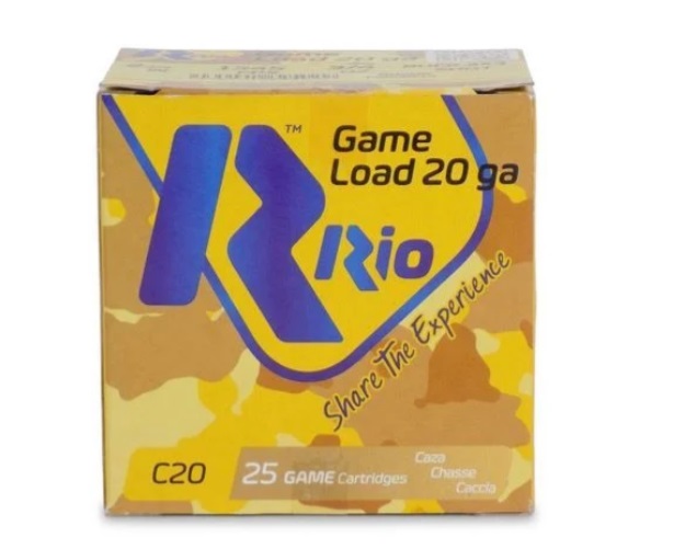 Rio Royal Buck 20GA 2.75" 1 Buck 1345 FPS 25rd Box