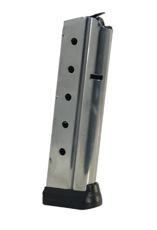 Colt 1911 9mm 10-Round Stainless Magazine with Bumper – Govt/Commander
