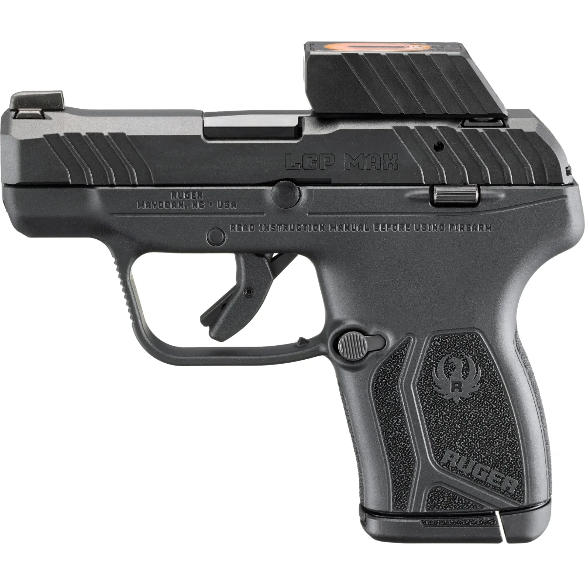 RUGER LCP MAX 380 RED DOT OPTIC BLACK 10RD PISTOL - image 1 of 5