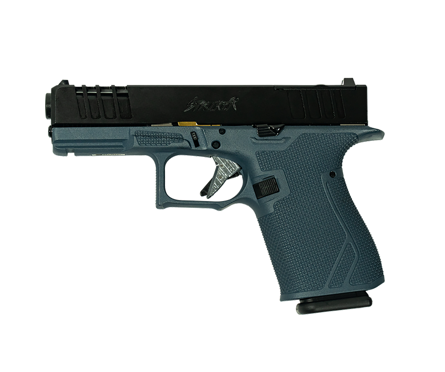 Great Lakes GL19BLU Striker 9mm 4" Blue Titanium Cerakote 15+1 Pistol