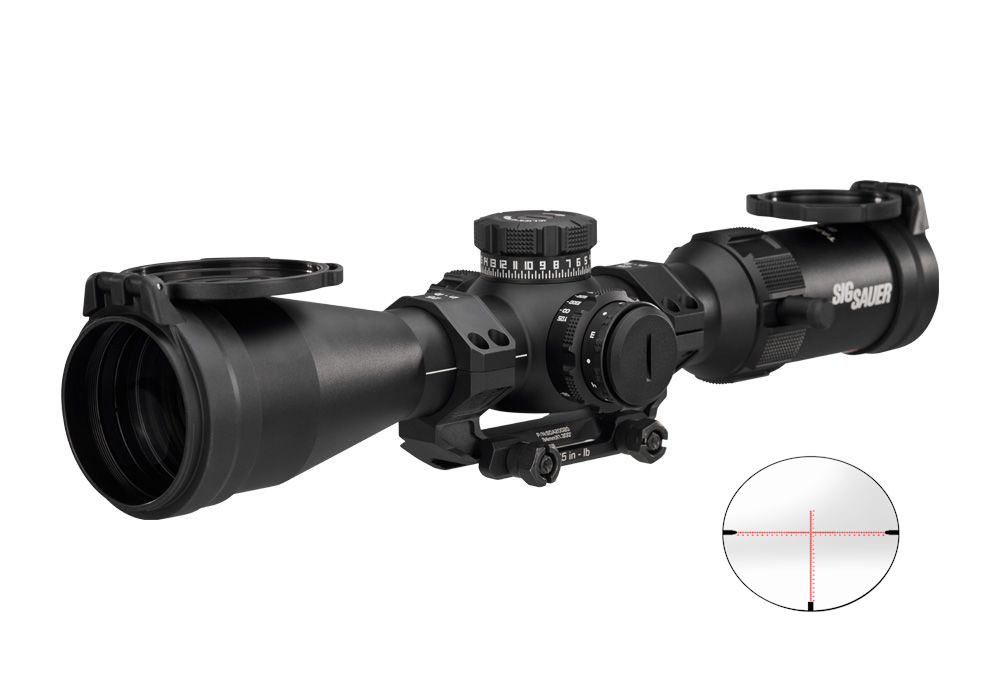 Sig Sauer Tango MSR 3-18x50mm FFP MRAD Illuminated Rifle Scope