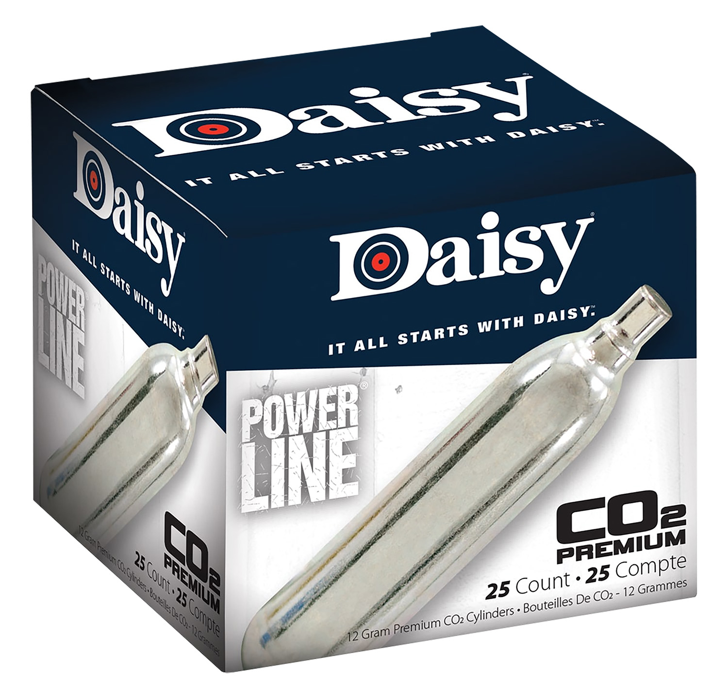 Daisy Powerline 7025 CO2 Cylinders, 12 Gram, 25 Per Box - image 3 of 5