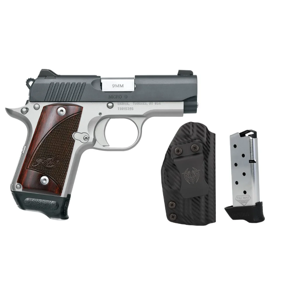 KIMBER MICRO 9 TWO-TONE 9MM 3.15" RTC BUNDLE
