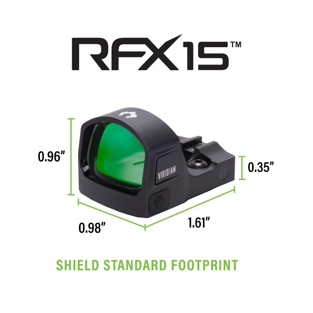 Viridian RFX15 Micro Green Dot Sight - image 8 of 8