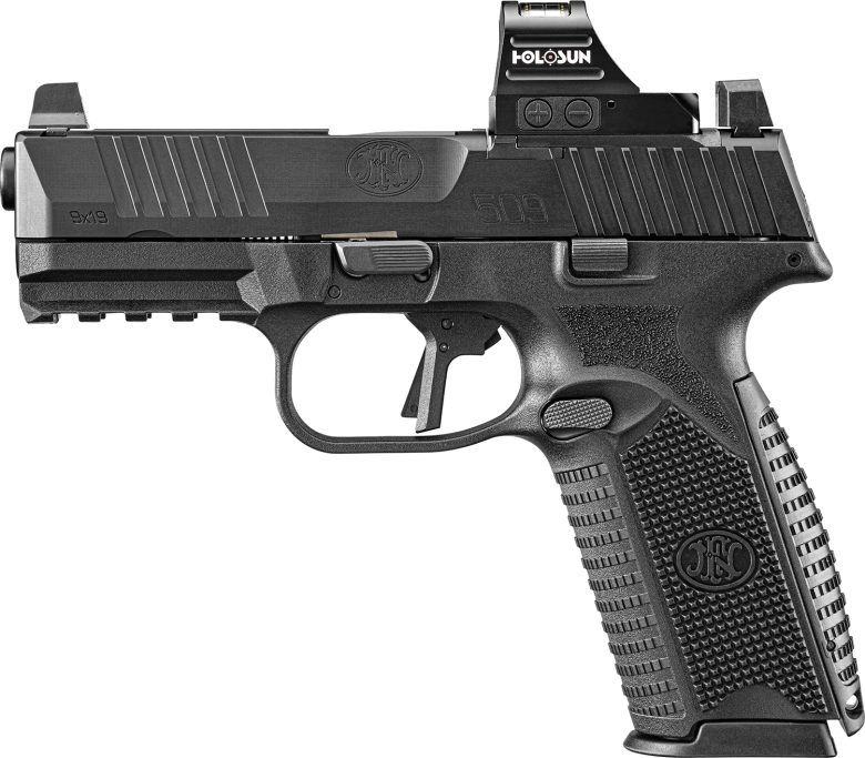 FN 66101927 509 MRD w/Optic 9mm Luger 17+1 Holosun 407C Red Dot