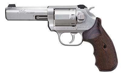 Kimber K6S Combat DA SA 357 Magnum 4 Inch Brushed Stainless 6 Shot Revolver