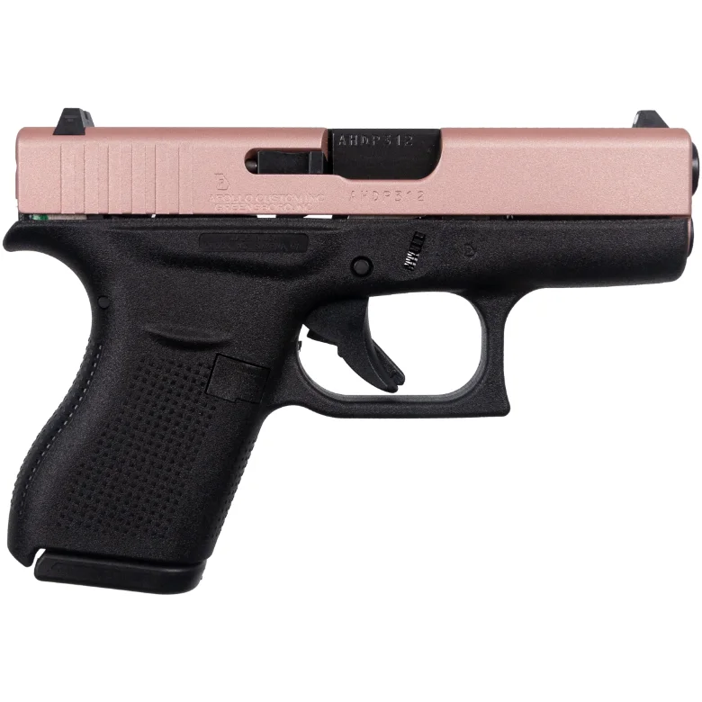 Glock 42 Rose Gold Us 380 6rd Pistol