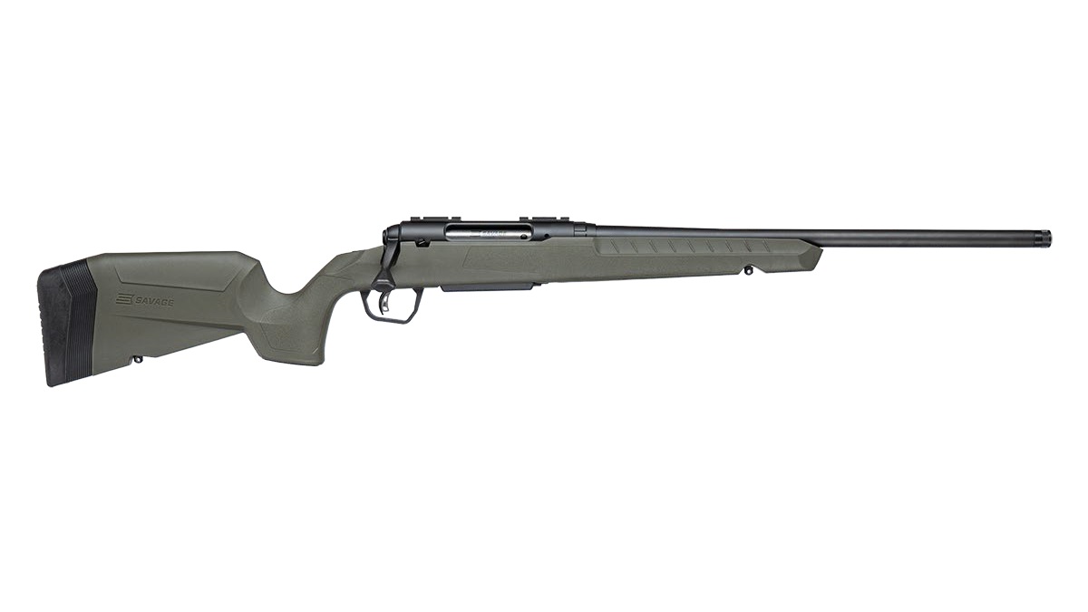 Savage Arms Axis 2 350 Legend 4+1 18" Threaded Barrel, OD Green Synthetic Stock