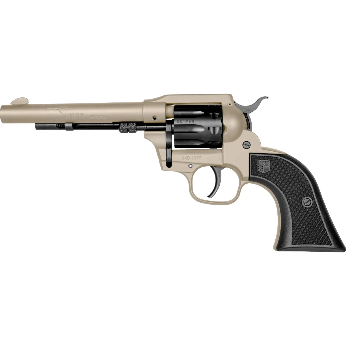 Diamondback Sidekick Desert Sage 22LR|22M 5.5" Double/Single 9Rd Revolver