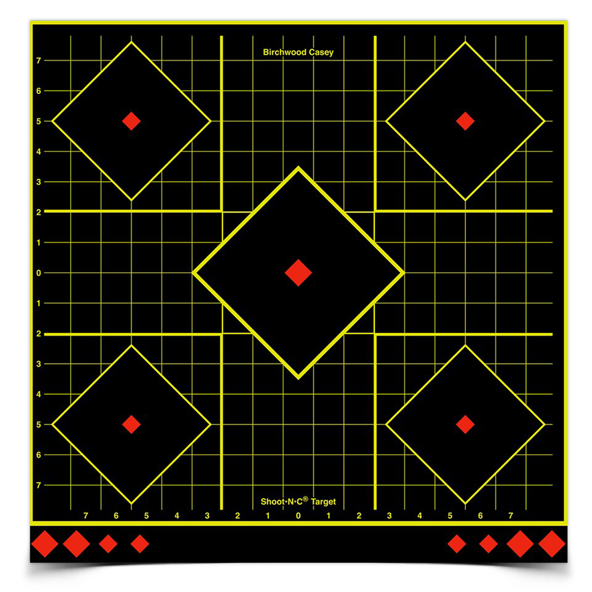 Birchwood Casey Shoot-N-C 5-Diamond Reactive Target