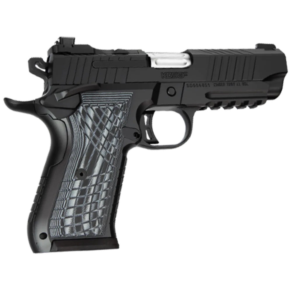 Kimber KDS9C 9mm 4.09" 10+1 Black Slide G10 Grips