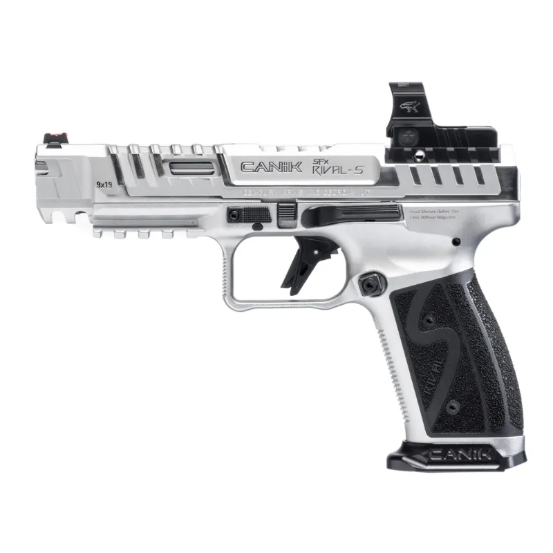 CANIK SFX RIVAL-S MECANIK MO2 CHROME 5" 9MM PISTOL
