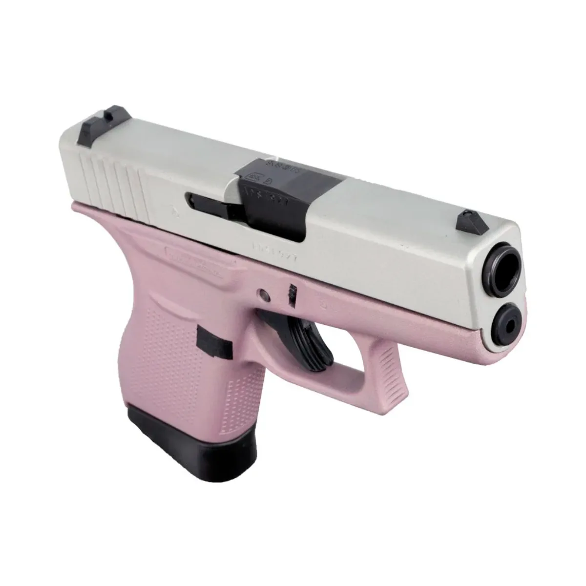 Glock 43 Pink Frame USA 9mm 3.4″ Pistol 6-Round Capacity