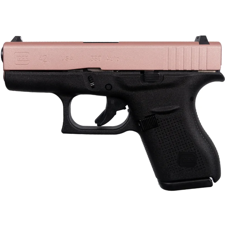 Glock 42 Rose Gold Us 380 6rd Pistol
