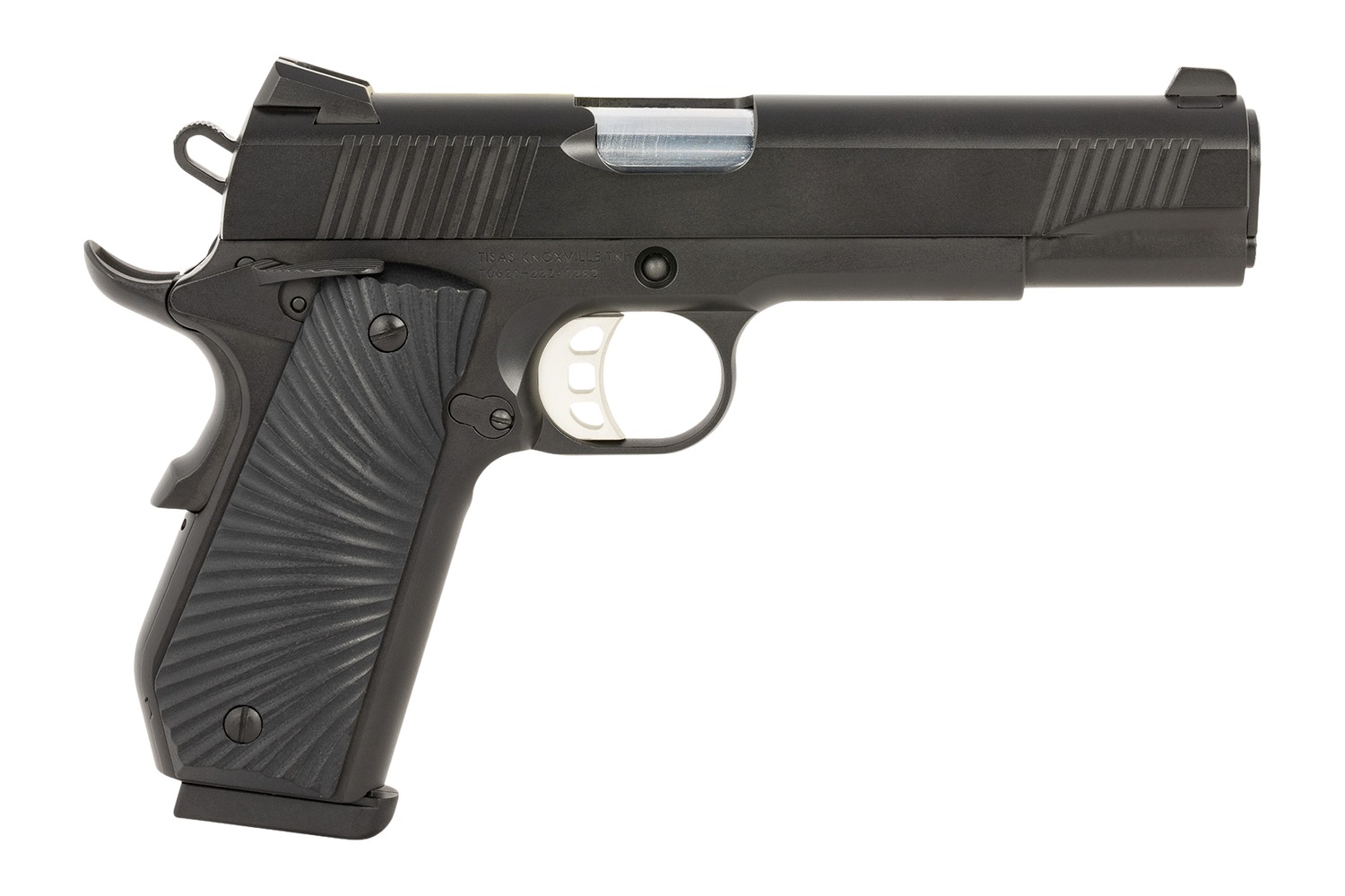 Tisas Arms 1911 Duty B45B Semi-Auto Pistol - 45 ACP, 5" Barrel, Black Cerakote - image 3 of 7