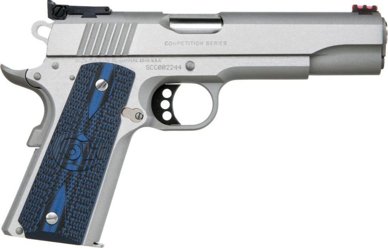 Colt Gold Cup Lite 9mm 5" Stainless G10 Grips